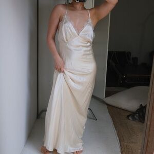 Reformation Maysen silk dress